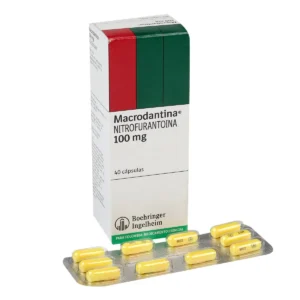 MACRODANTINA 100 MG 40 CAPSULAS (M)
