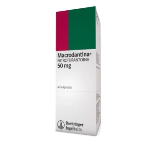 MACRODANTINA 50 MG 40 CAPSULAS