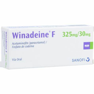 WINADEINE F 325/30 MG 100 TABLETAS