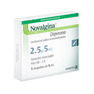 NOVALGINA 5 ML 5 AMPOLLAS