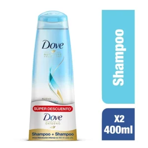 2 CH. DOVE HIDRATACION INTENSA 400 ML
