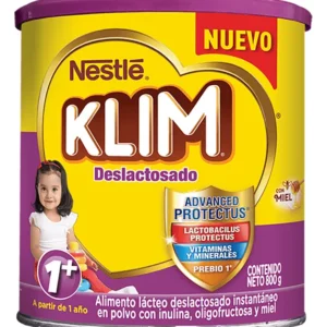 KLIM 1+ DESLACTOSADA 800 GR