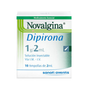 NOVALGINA 2 ML 10 AMPOLLAS
