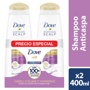 2 CHA.DOVE DERMACARE SCALP 400 ML P.E
