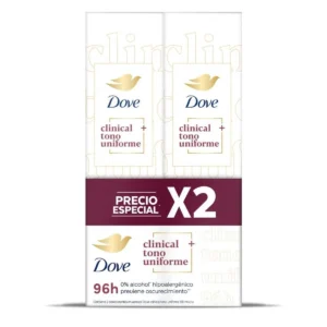 2 DTE.DOVE CLIN.SPR.TONO UNI.150ML M P.E