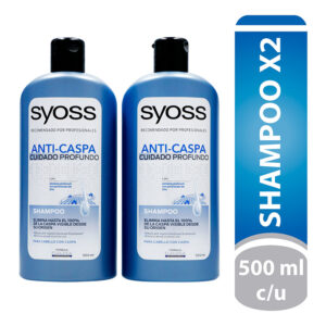 2 CHA.SYOSS PLATIN CONT.ANT.CA.500ML P.E