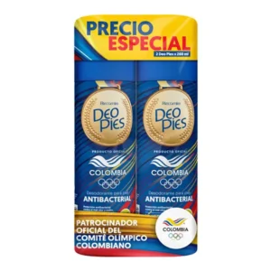 2 DTE. DEO PIES ANTIB. 260ML P.E EDI.LTD