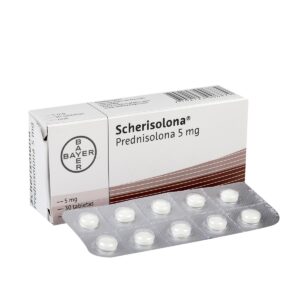 SCHERISOLONA 5 MG 30 TABLETAS