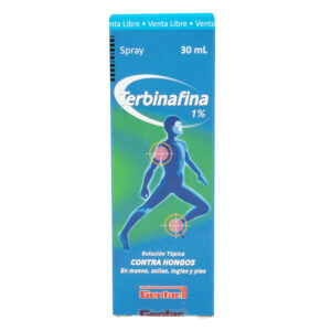 TERBINAFINA SPRAY1% 30 MILILITROS GENFAR