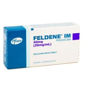 FELDENE I.M 40 MG 2 AMPOLLAS