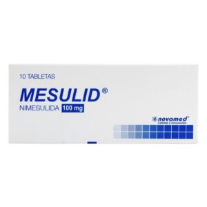 MESULID 100 MG 10 COMPRIMIDOS