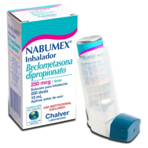 NABUMEX INHALADOR 250 MCG 200 DOSIS