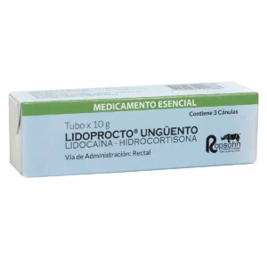 LIDOPROCTO UNGUENTO 10 GR