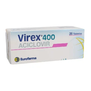 VIREX 400 MG 35 TABLETAS (3%+)(A)(PAE)