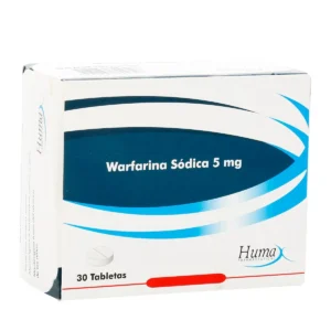 WARFARINA SODICA 5 MG 30 TABLETAS HP
