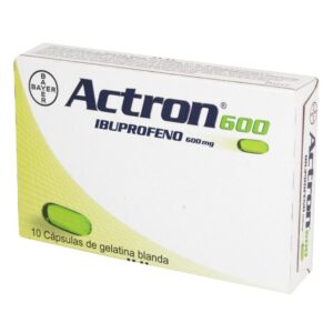 ACTRON 600 MG 10 CAPSULAS