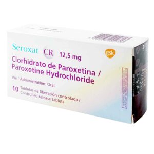 SEROXAT CR 12.5 MG 10 TABLETAS(3%+)(PAE)