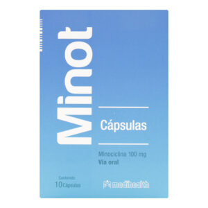 MINOT 100 MG 10 CAPSULAS(3%+)