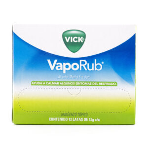VICK VAPORUB 12 GR 12 UND