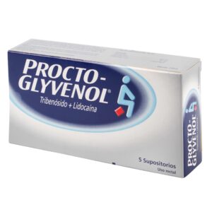 PROCTO GLYVENOL SUPOSITORIOS 5 UND