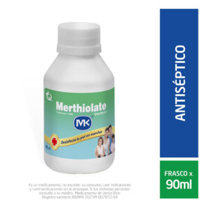 MERTHIOLATE INCOLORO TECNOQUIMICAS 90 ML