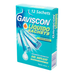 GAVISCON SUSPENSION MENTA 10 ML X 12 UND
