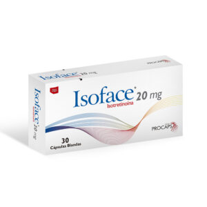 ISOFACE 20 MG 30 CAP (3%+)(A)(PAE)