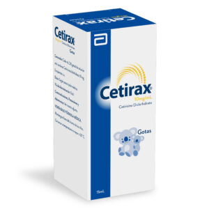 CETIRAX GOTAS 10 MG 15 ML (3%+)