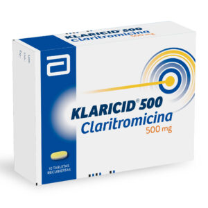 KLARICID 500 MG 10 TBS (3%+)(A)(PAE)