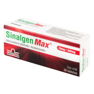 SINALGEN MAX 10/325 MG 30 TBS(3%+)(PAE)