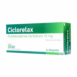 CICLORELAX 10 MG 20 COMPR. (3%+)(PAE)