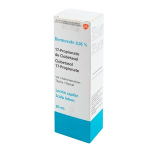 DERMOVATE LOCION CAPILAR 60 ML(3%+)