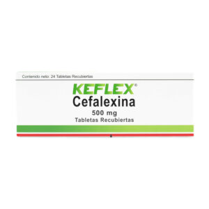 KEFLEX 500 MG 24 CAPSULAS (3%+)(A)(PAE)