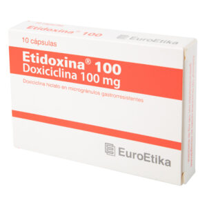 ETIDOXINA 100 MG 10 CAPSULAS (3%+)(PAE)