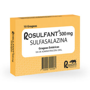 ROSULFANT 500 MG 10 GRAGEAS ENTER.