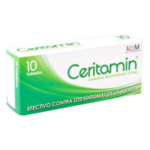 CERITAMIN 10 MG 10 TBS ICOM