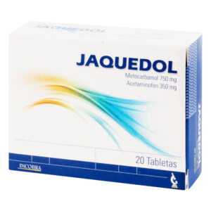 JAQUEDOL 750/350 MG 20 TABLETAS