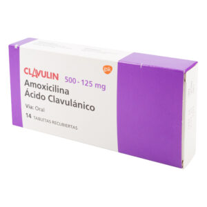 CLAVULIN 500 MG 14 TABLETAS (3%+)