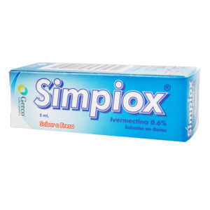 SIMPIOX 0.6% IVERMECTINA GOTAS 5 ML