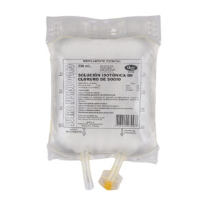 SUERO FISIOLOGICO QUIBI BOLSA 250 ML