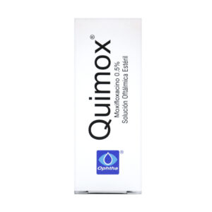 QUIMOX SOLUCION OFTALMICA 5 ML (3%+)
