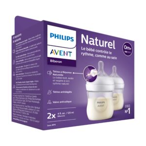2 BIBERON PHILIPS AVENT NA.TRA.125ML4OZ