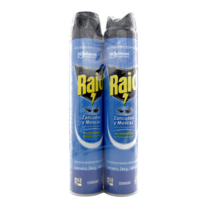 2 RAID AEROSOL ELIMINA VOLADORES 400M