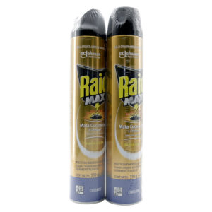2 RAID MAX AEROSOL 400 ML
