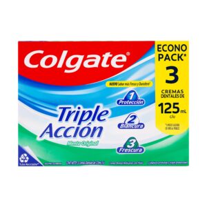 3 CRE.COLGATE TRIPLE ACC.125 GR ECO.PACK