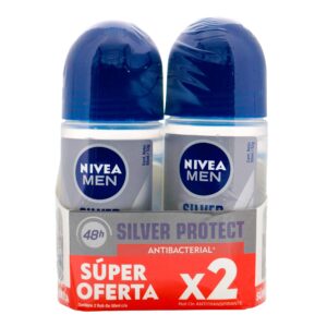 2 DTE NIVEA SILVER ROLL ON 50 ML SUP.DCT