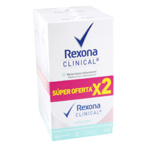 2 DTE.REXONA CLINICAL CLEAN SCENT 48 GR