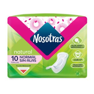 TOA.NOSOTRAS NORMAL NATURAL 10 UDS