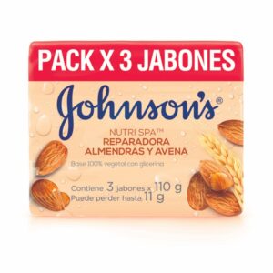 3 JABON JJ ADULTO AVENA 110 GR
