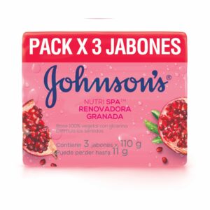 3 JABON JJ ADULTO GRANADA 110 GR